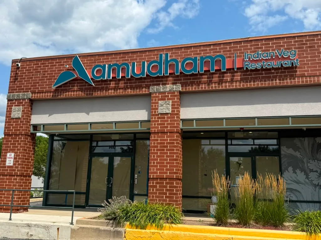 Indian food at Amudham